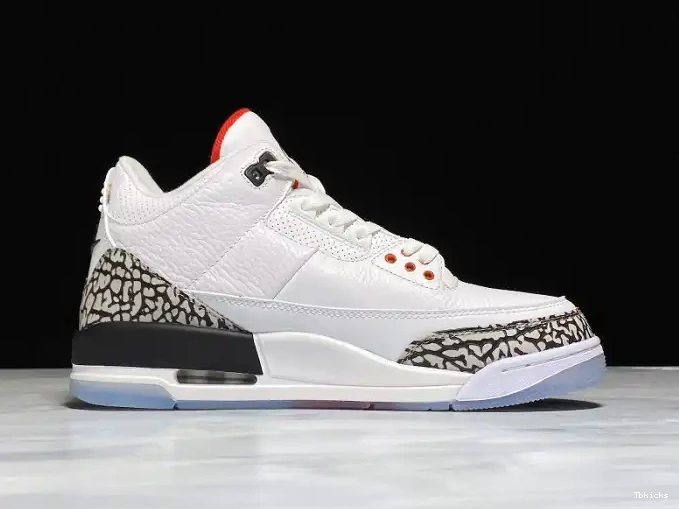 Cheap TBK 923096-101 NRG mens Jordan 3 white Air LINE